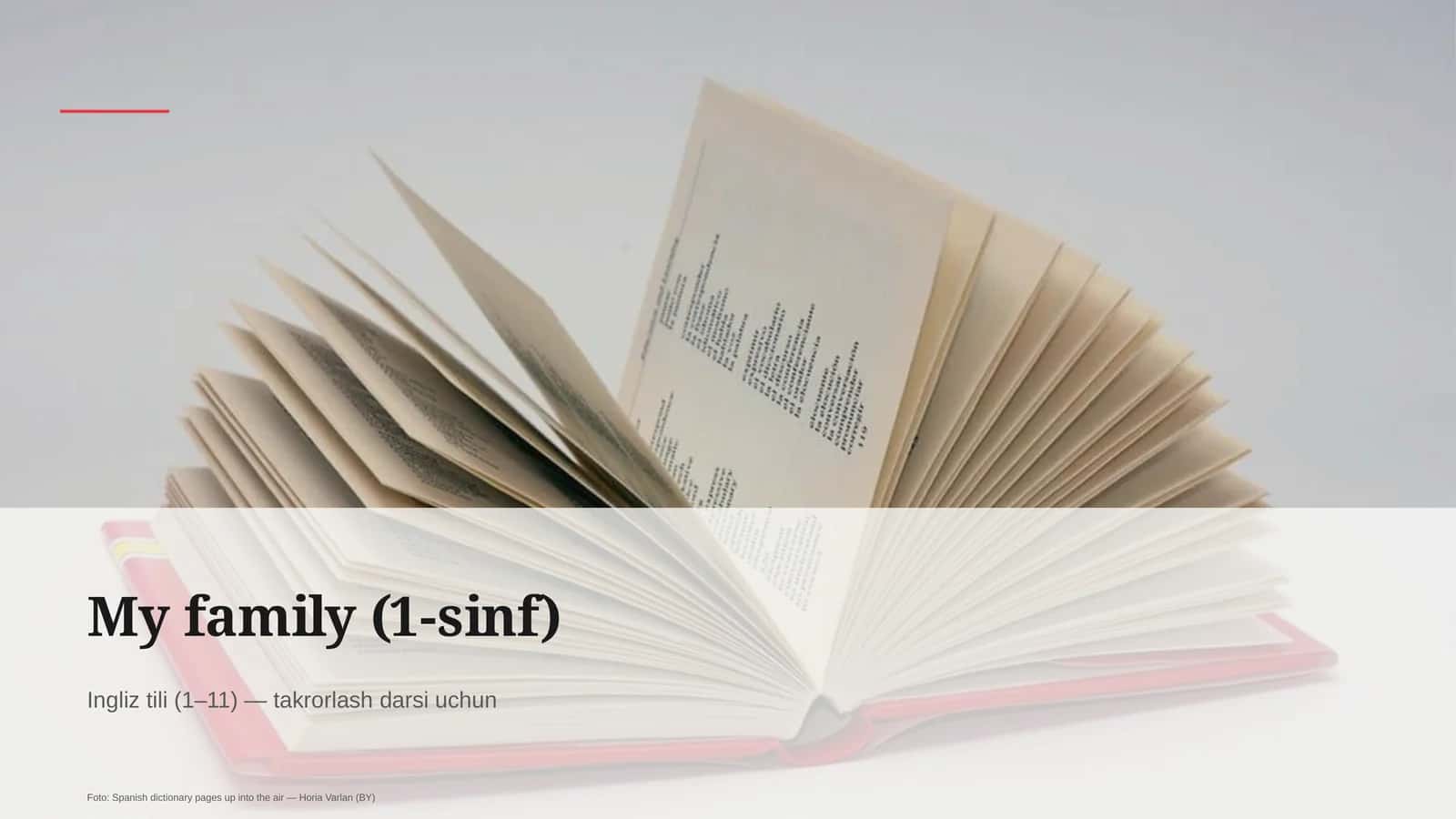 My family (1-sinf) 1