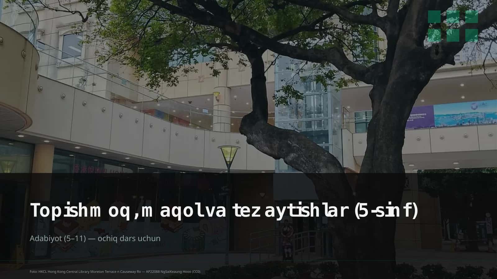 Topishmoq, maqol va tez aytishlar (5-sinf) 1