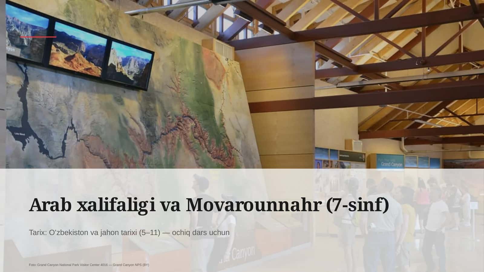 Arab xalifaligi va Movarounnahr (7-sinf) 1