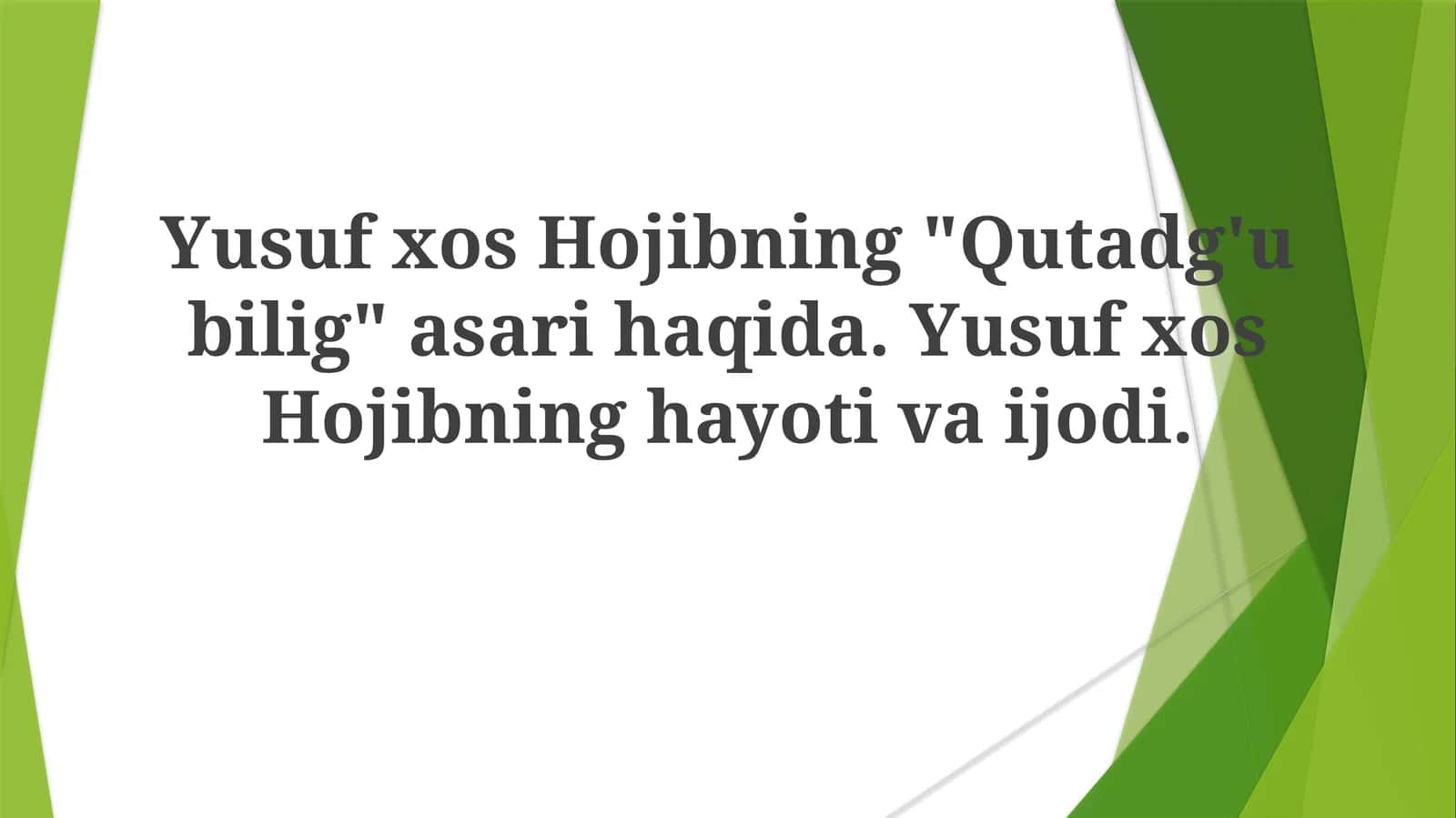 Qutadg'ubilig 1