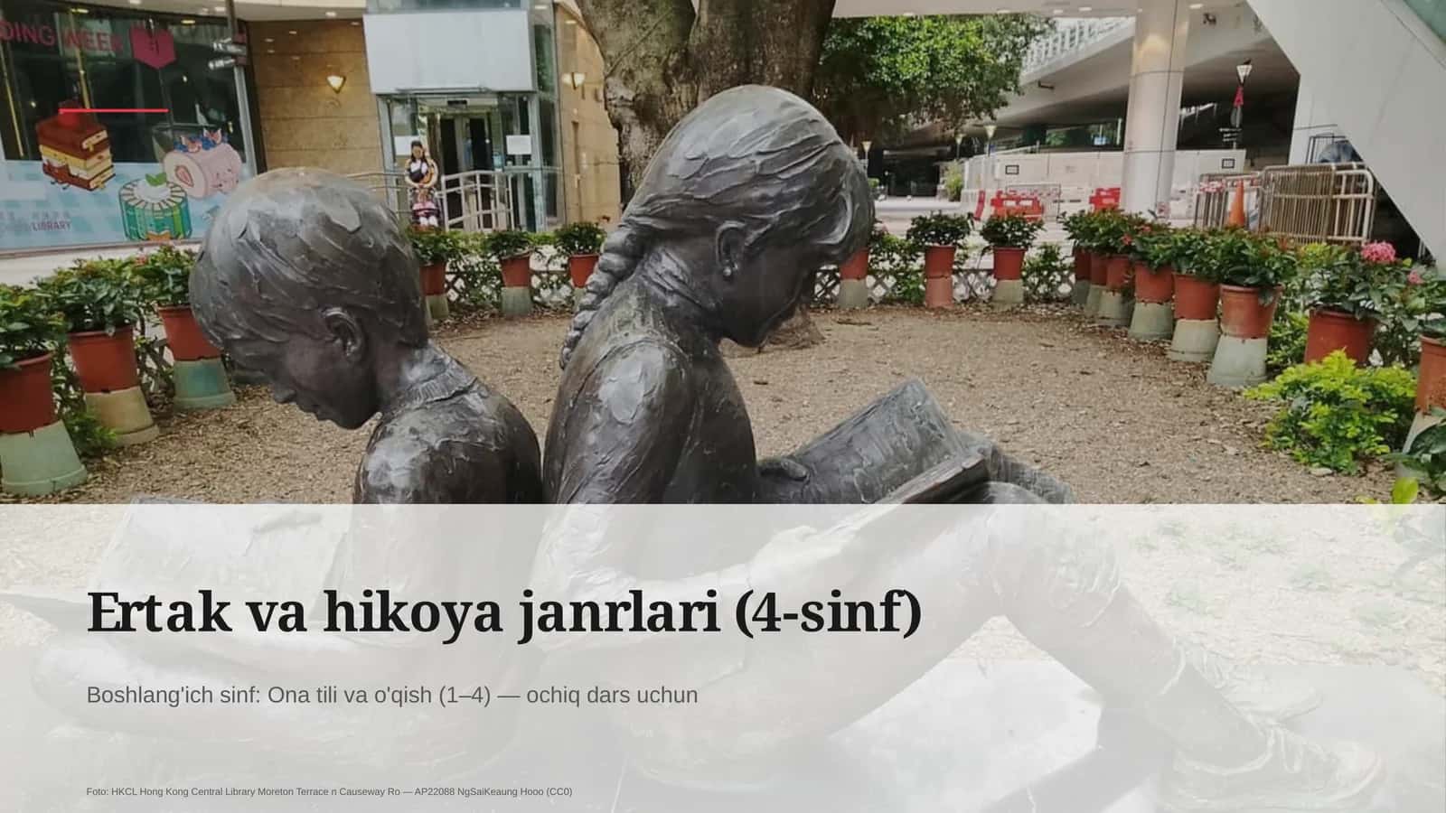 Ertak va hikoya janrlari (4-sinf) 1