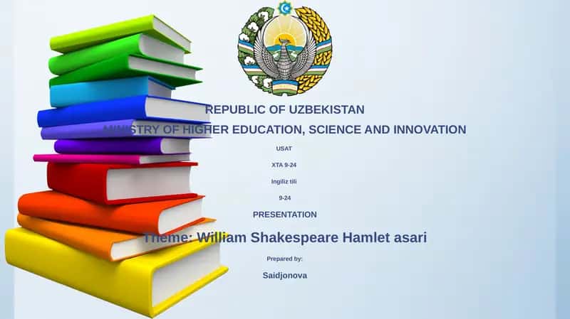 William Shakespeare Hamlet asari 1