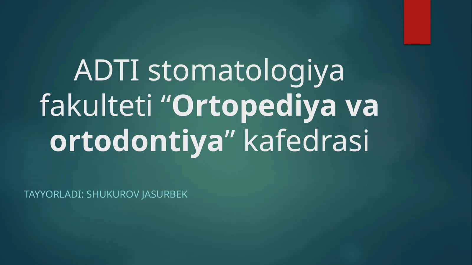 Zamonaviy ko`priksimon protezlar 1