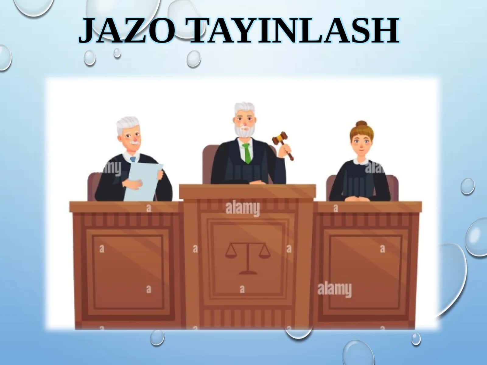 Jazo tayinlash 1