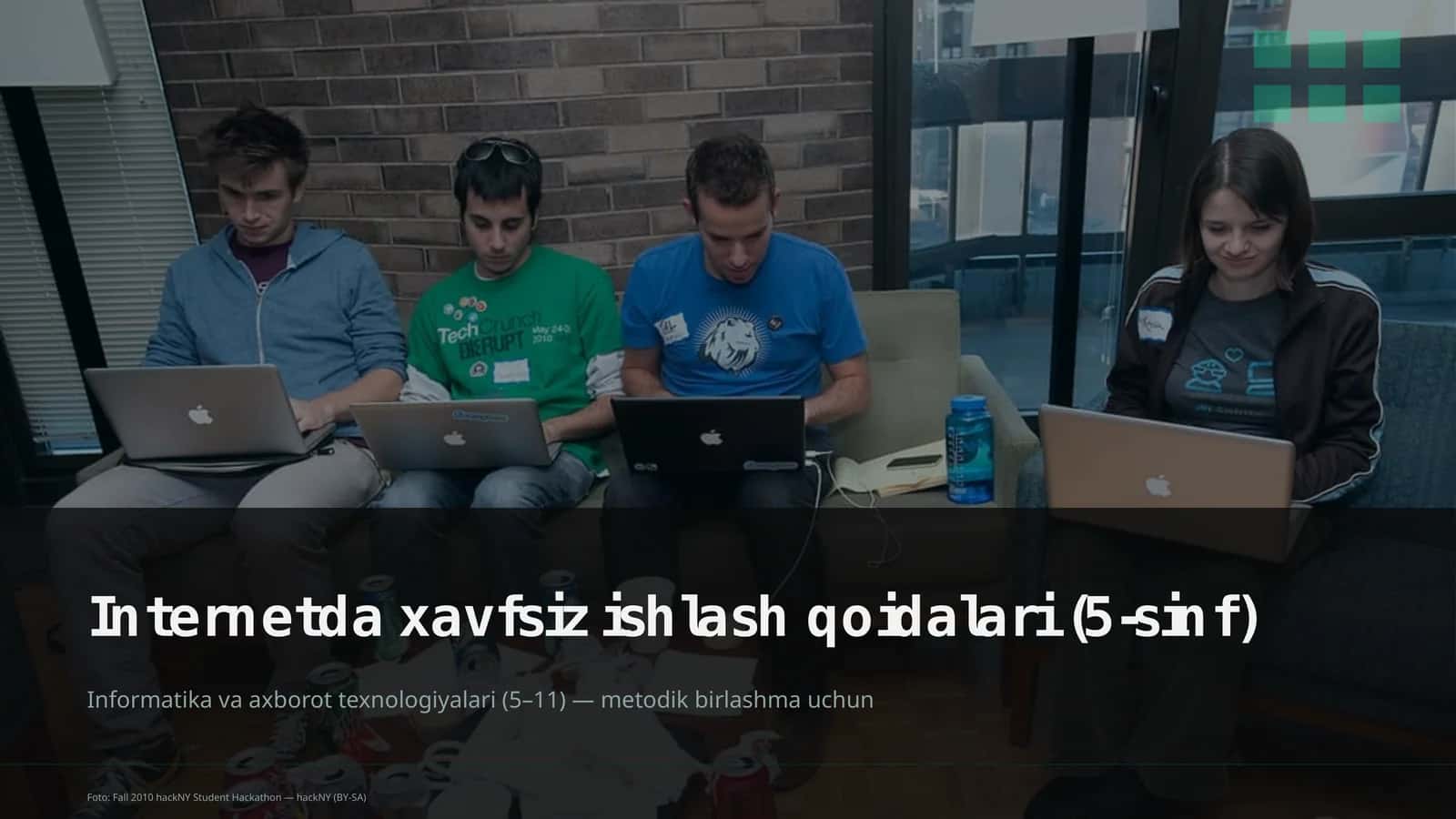 Internetda xavfsiz ishlash qoidalari (5-sinf) 1