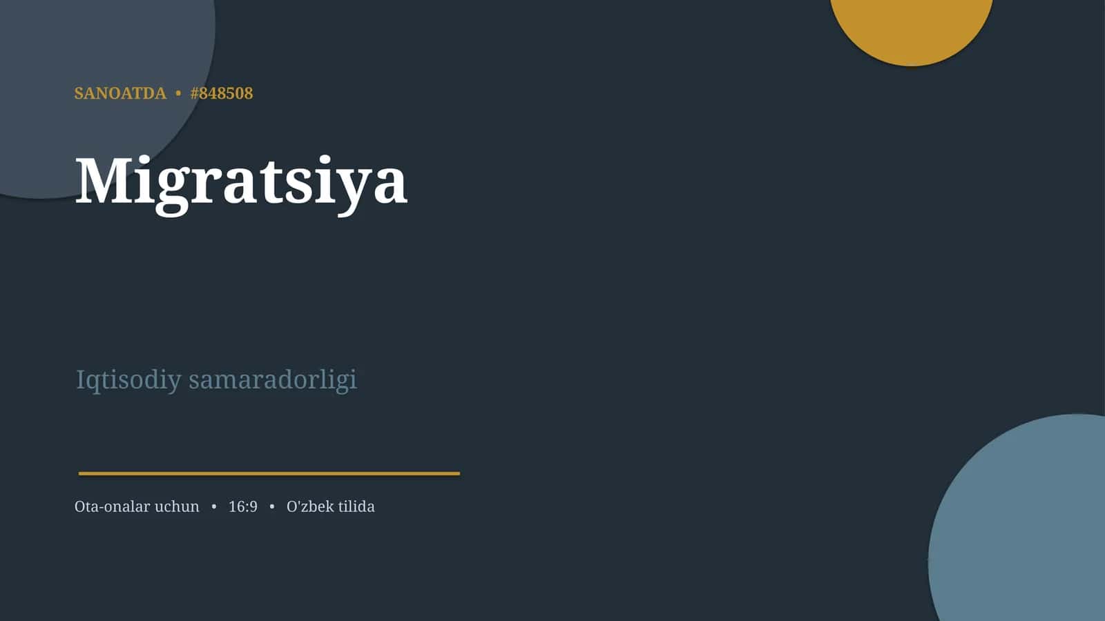 Migratsiya 1