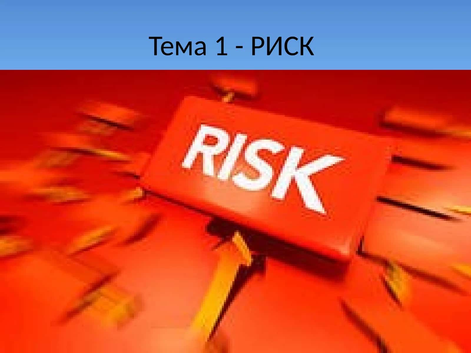 РИСК 1