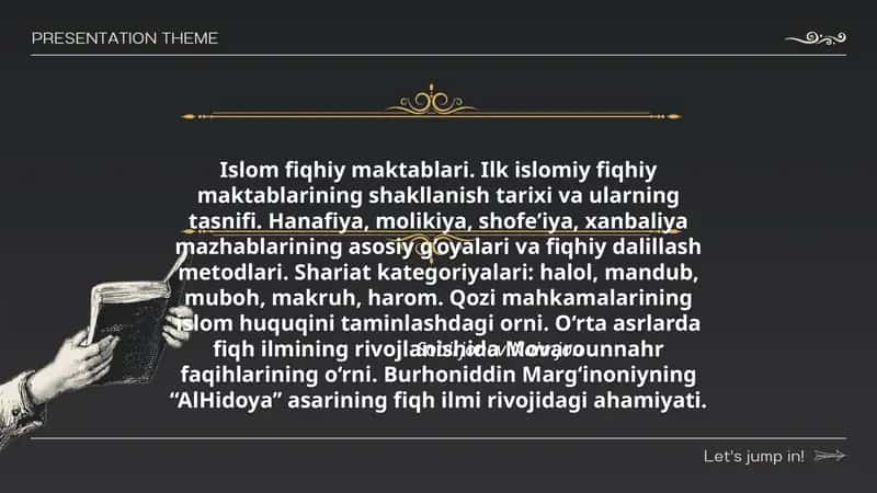Islom fiqhiy maktablari 1