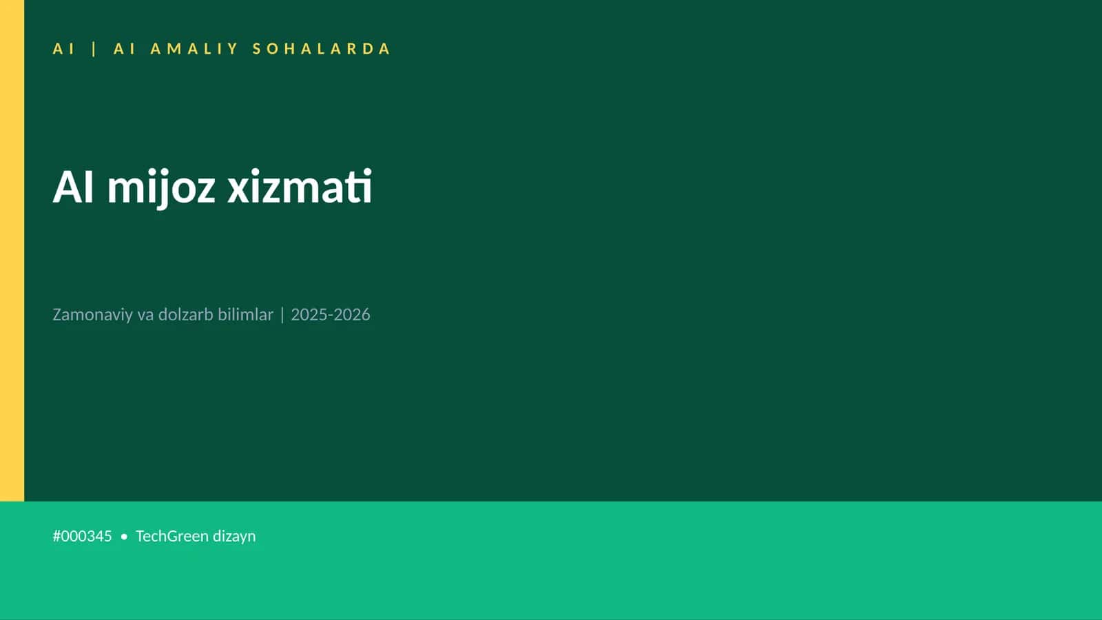 AI mijoz xizmati 1