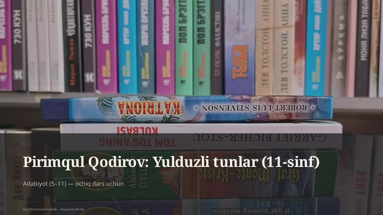 Yulduzli tunlar (11-sinf) 1