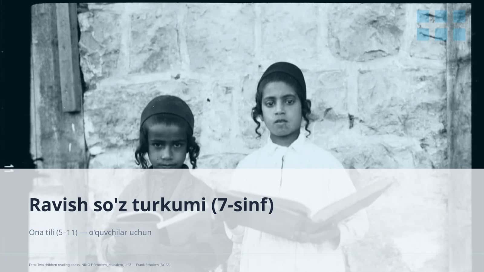 Ravish so'z turkumi (7-sinf) 1