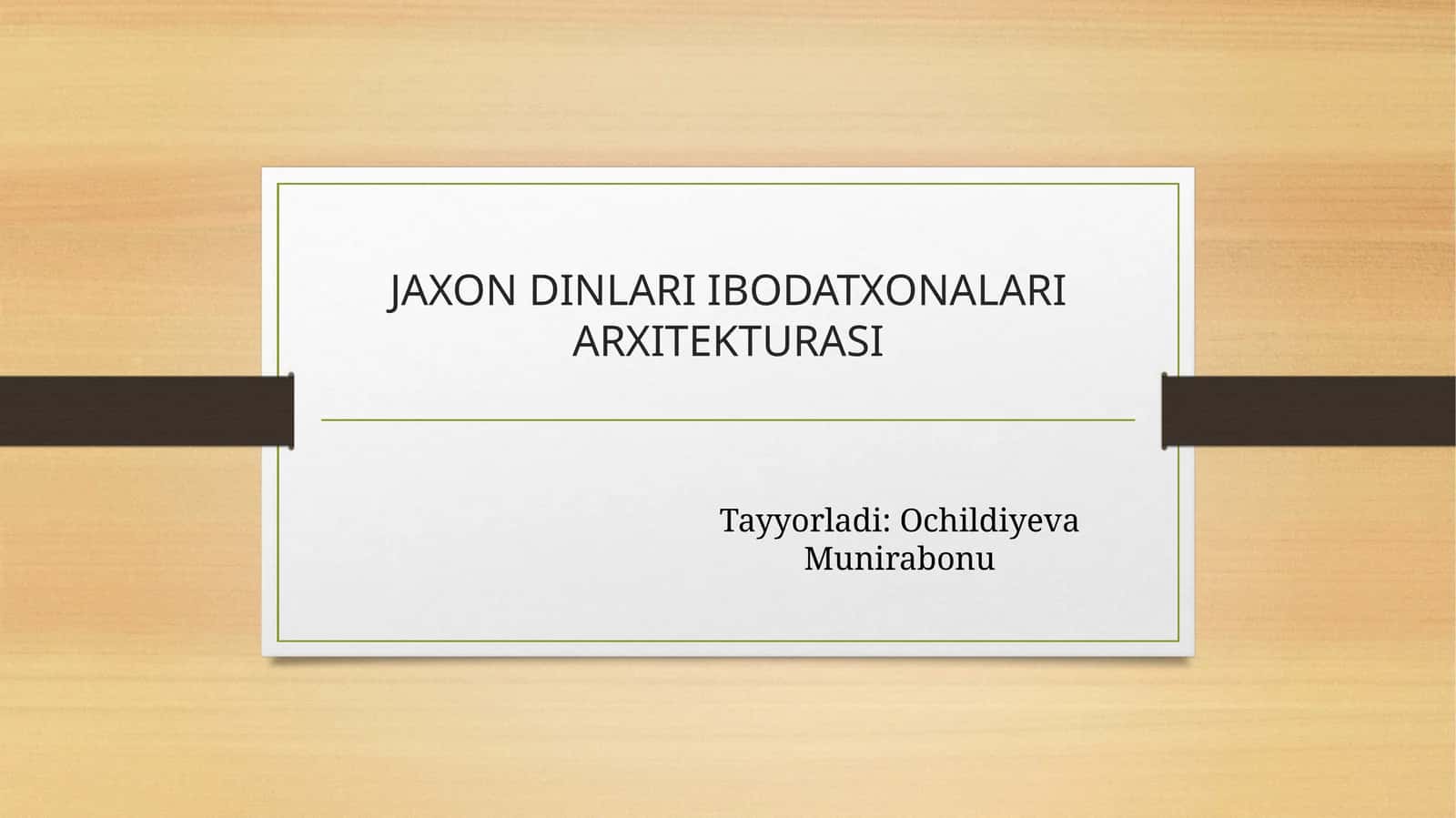JAXON DINLARI IBODATXONALARI ARXITEKTURASI 1