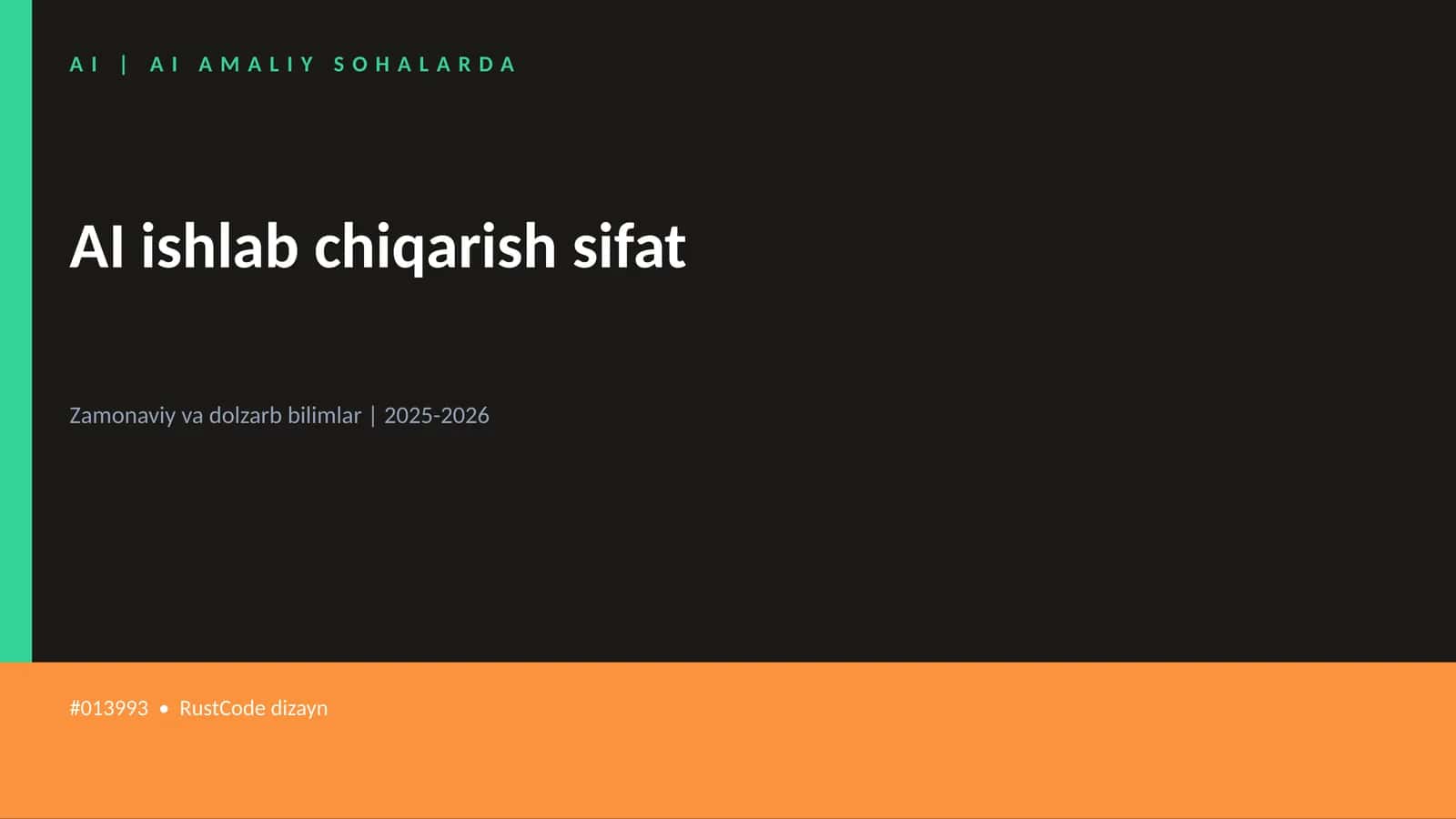 AI AMALIY SOHALARDA 1