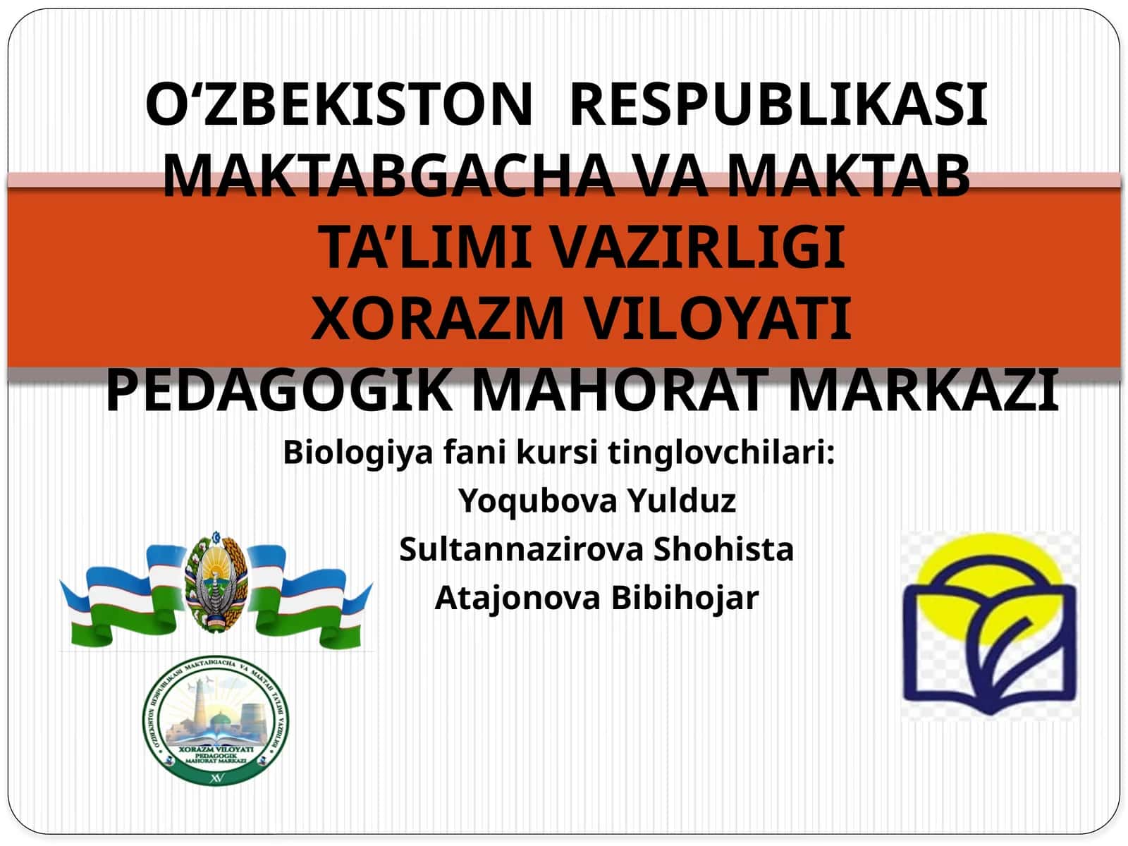 Organizmlarning oziqlanishi 1