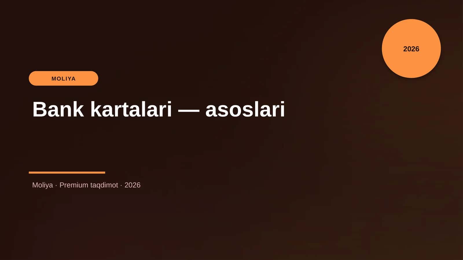 Bank kartalari — asoslari 1