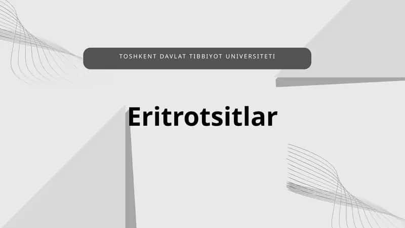 Eritrotsitlar 1