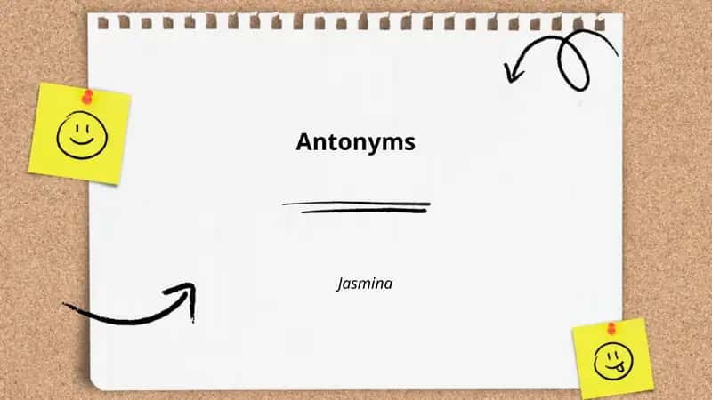 Antonyms 1