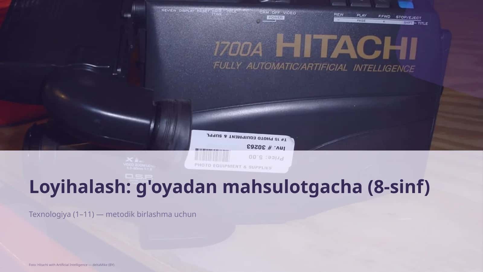 G'oyadan mahsulotgacha (8-sinf) 1