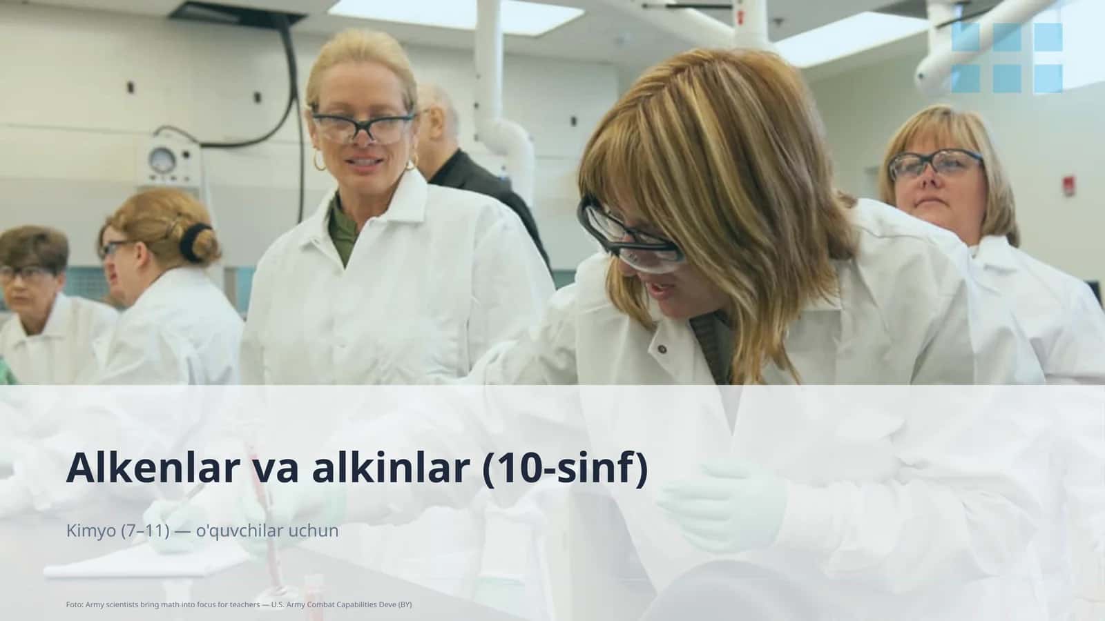 Alkenlar va alkinlar (10-sinf) 1