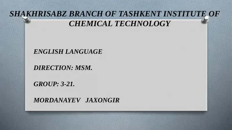 INTRODUCTION TO CHEMISTRY 1
