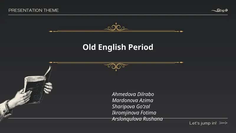 Old English Period 1