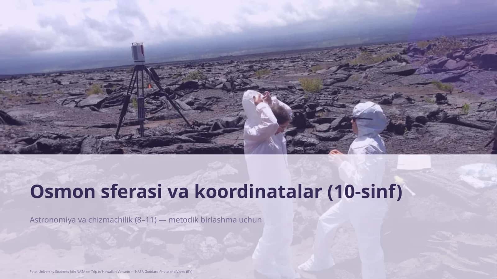 Osmon sferasi va koordinatalar (10-sinf) 1