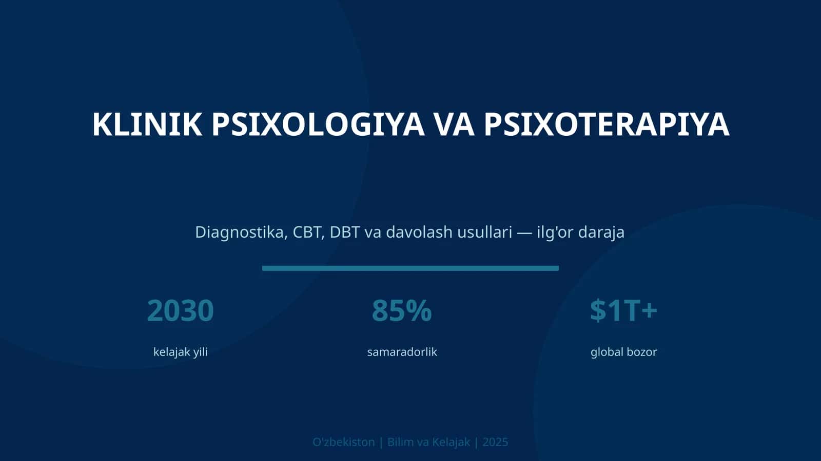 KLINIK PSIXOLOGIYA VA PSIXOTERAPIYA 1