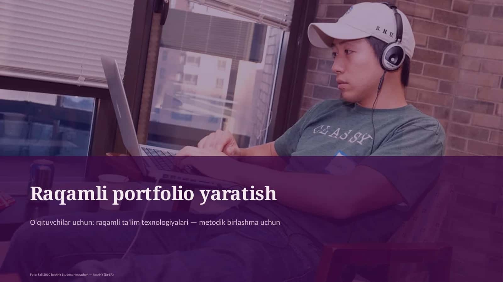 Raqamli portfolio yaratish 1