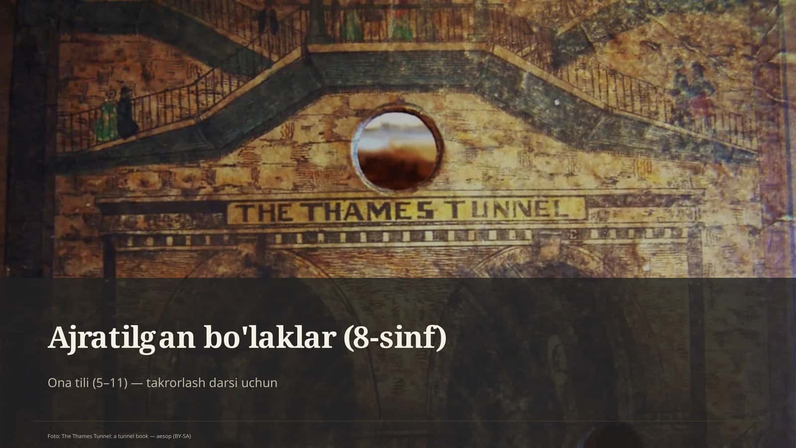 Ajratilgan bo'laklar (8-sinf) 1