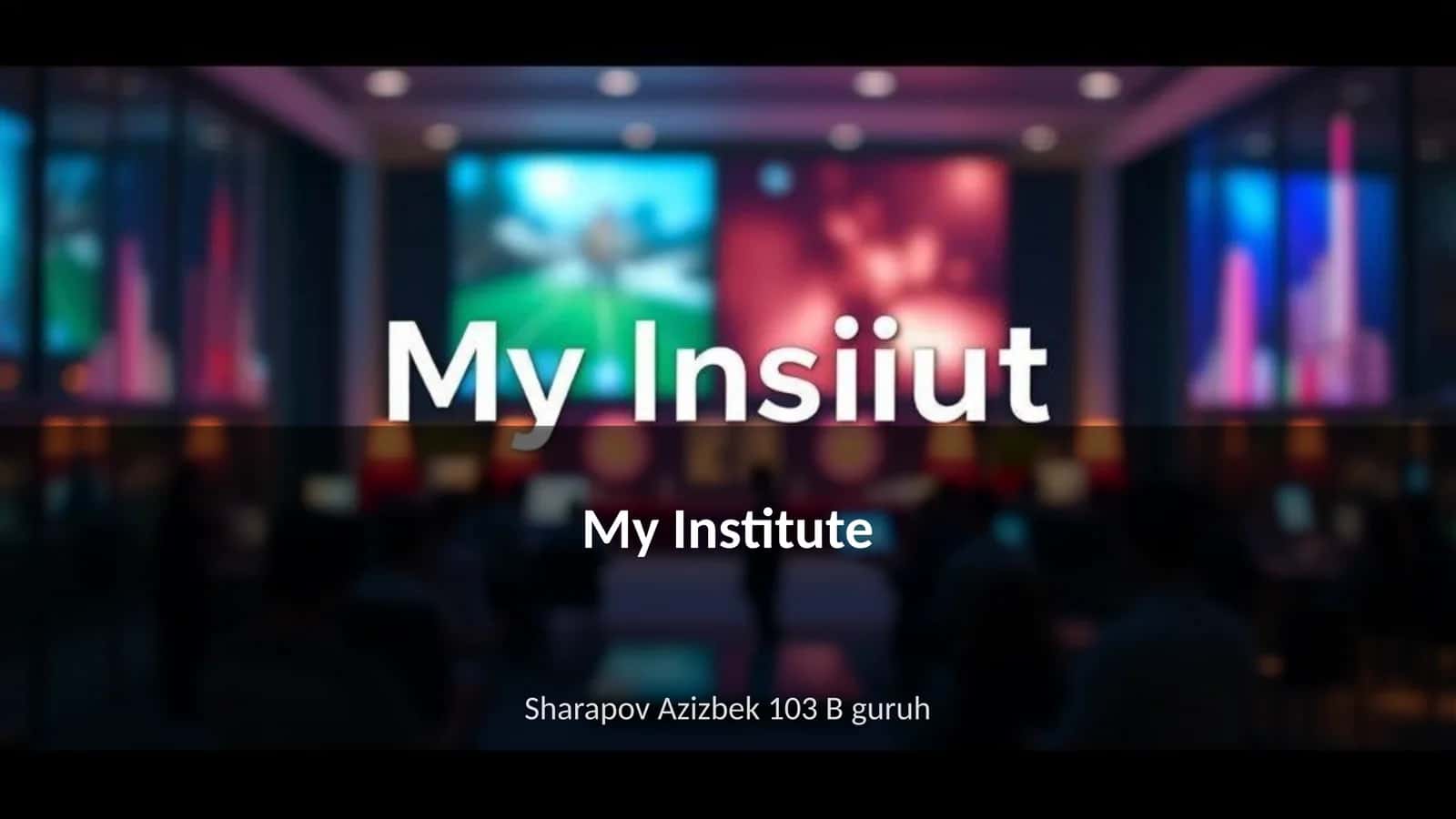 My Institute 1