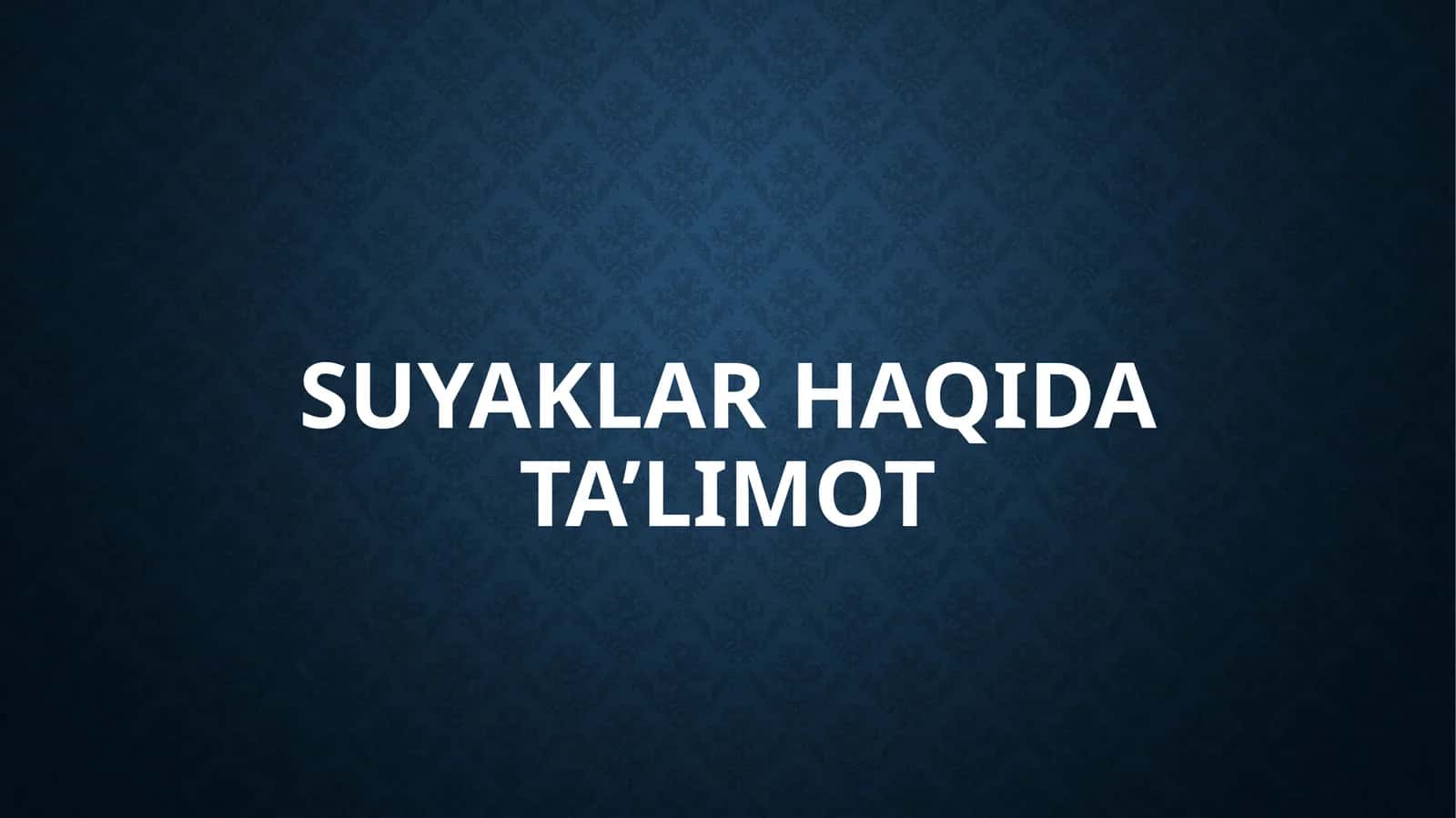Tayanch-harakat apparati 1