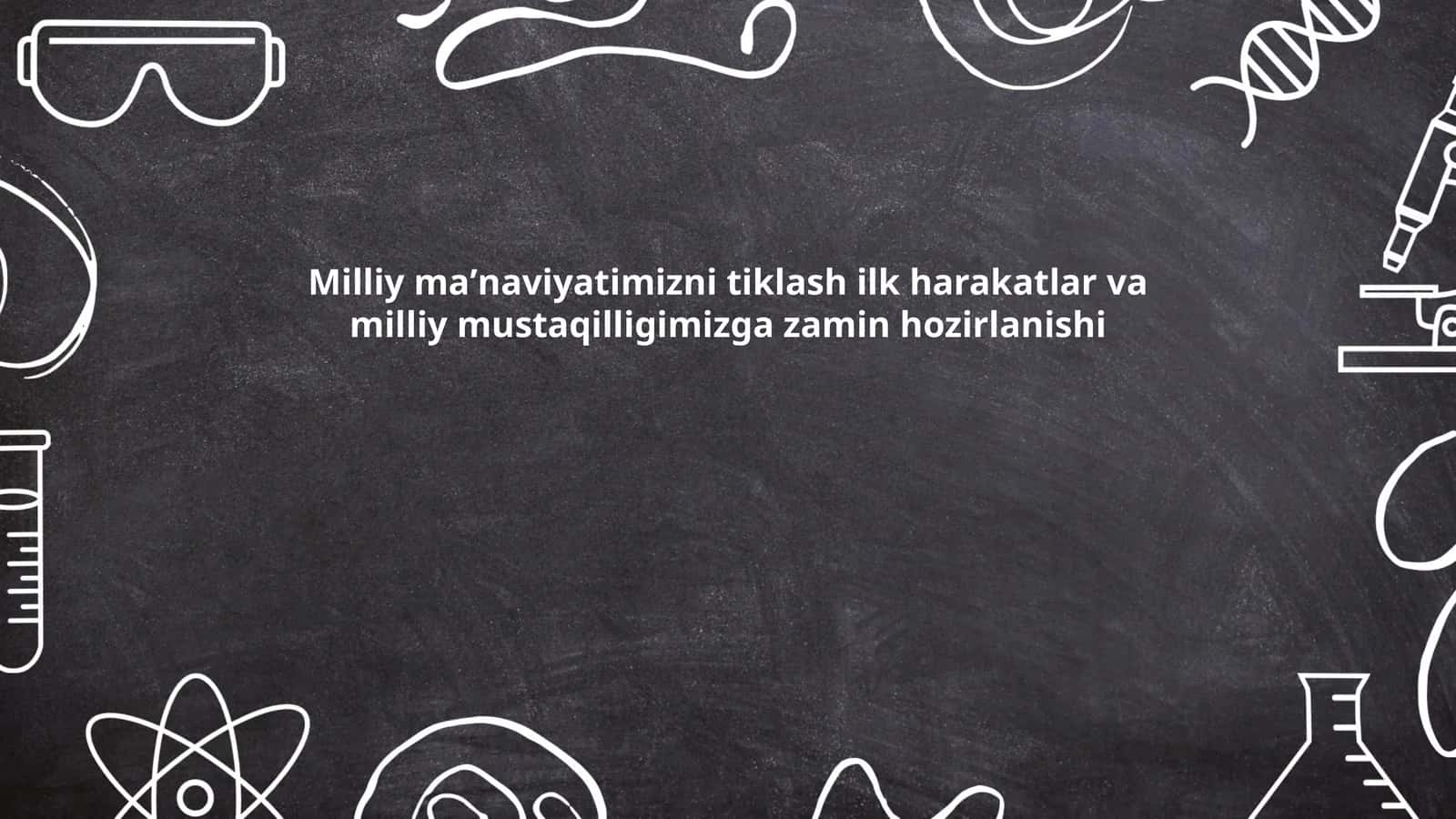 Jadidchilik harakati 1