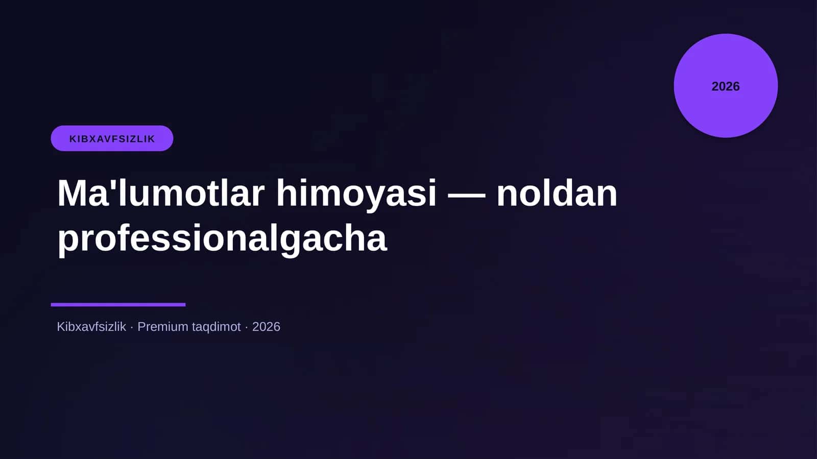 KIBXAVFSIZLIK 1