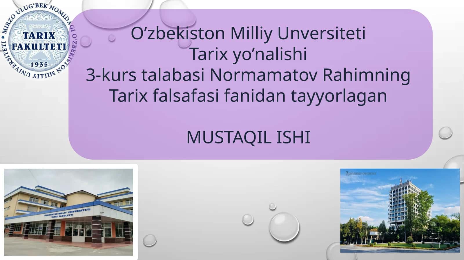 Islom ilohiyoti tarix falsafasi 1