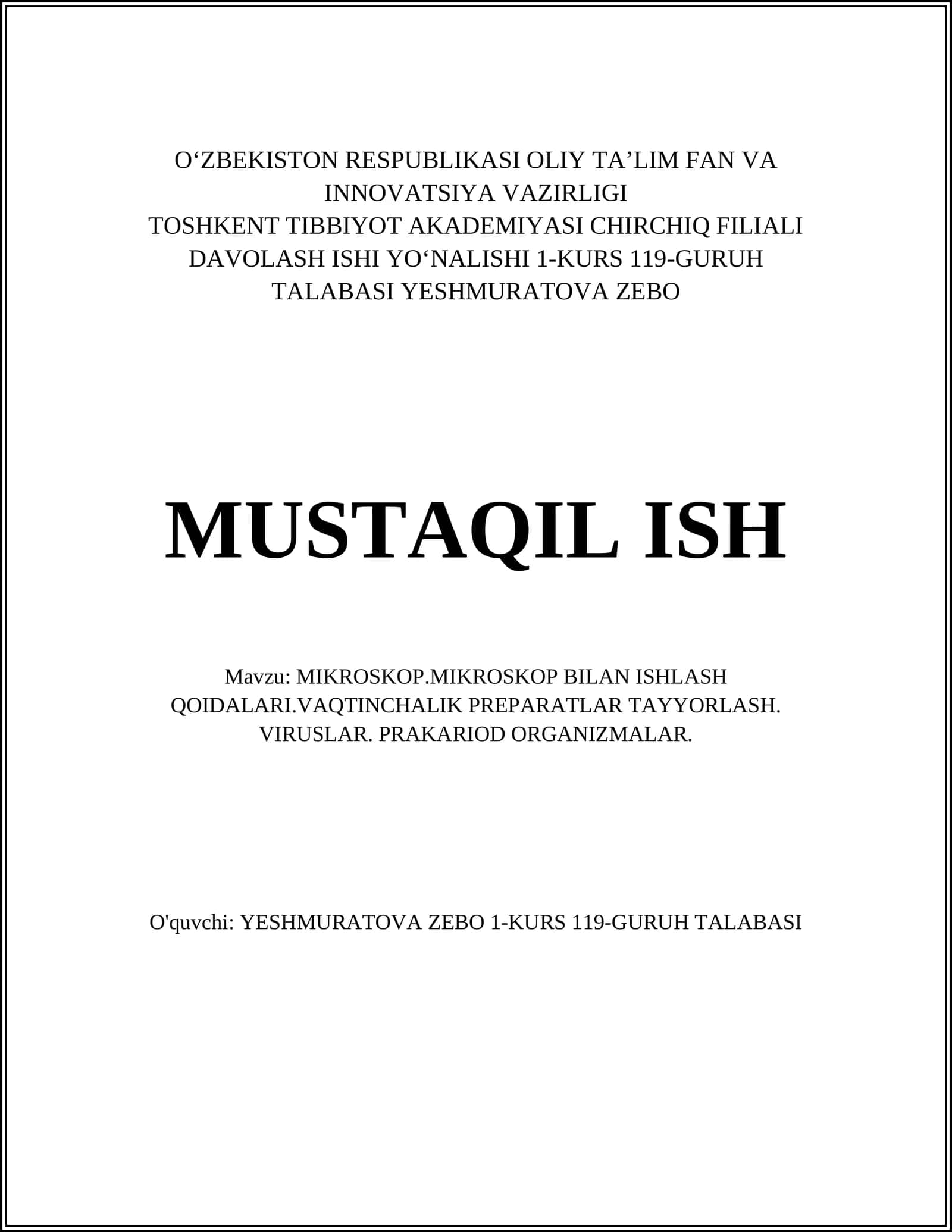 MIKROSKOP 1