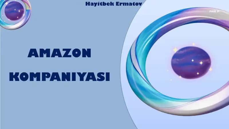 Amazon KOMPANIYASI 1