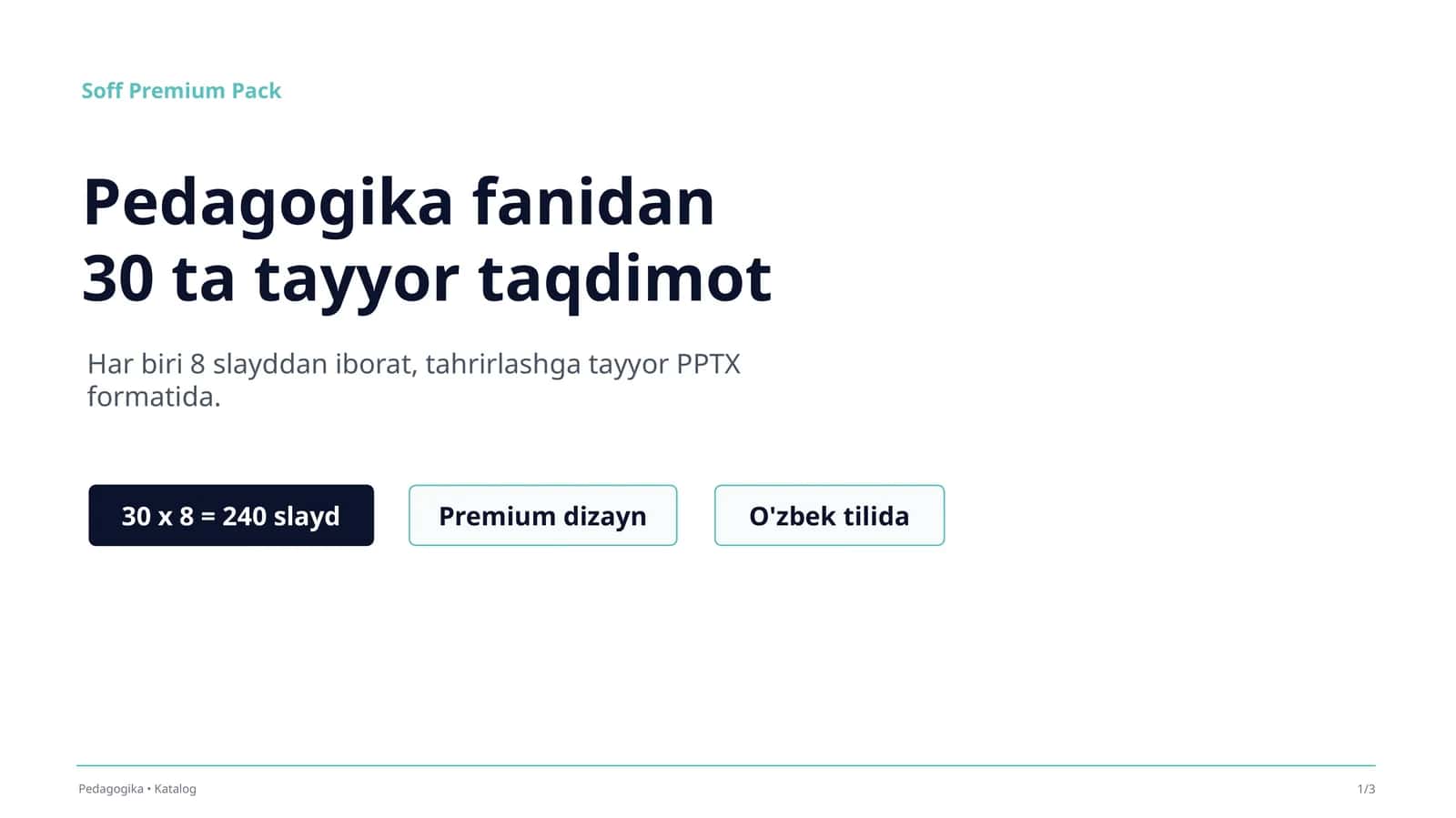 Soff Premium Pack 1