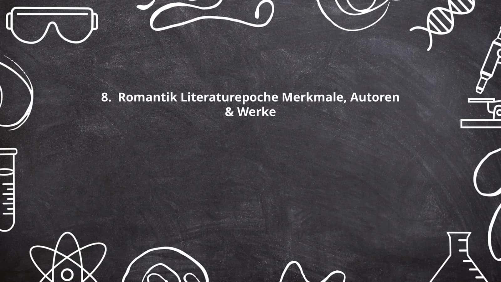 Merkmale der Romantik 1