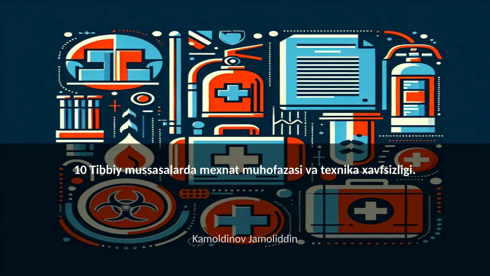 Tibbiy mussasalarda mexnat muhofazasi va texnika xavfsizligi 1
