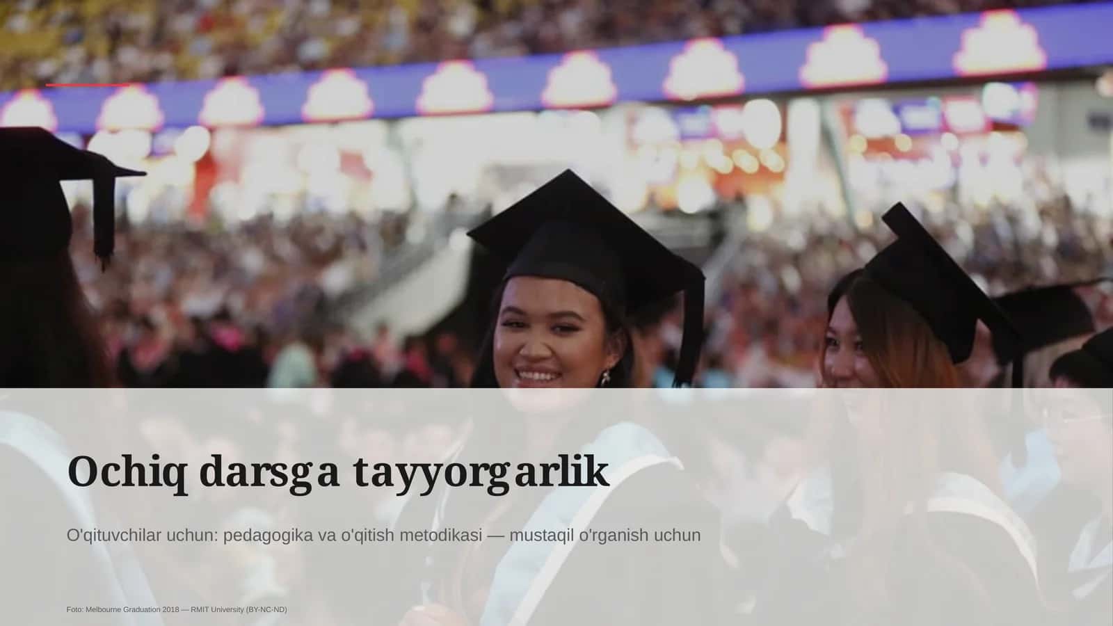 Ochiq darsga tayyorgarlik 1