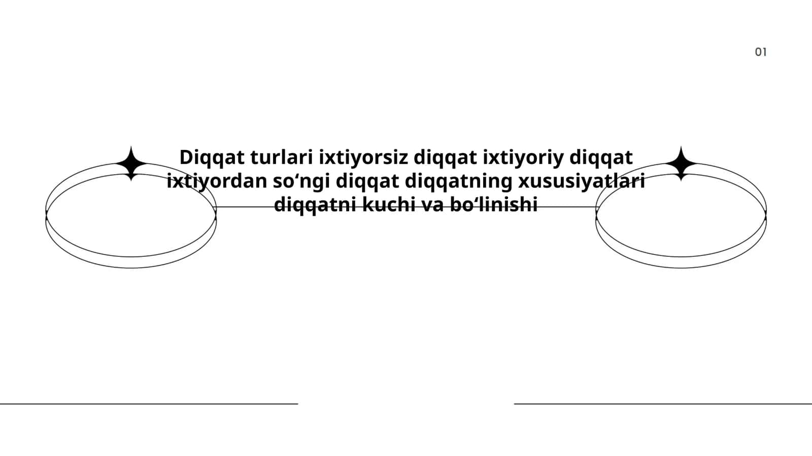 Diqqat turlari 1