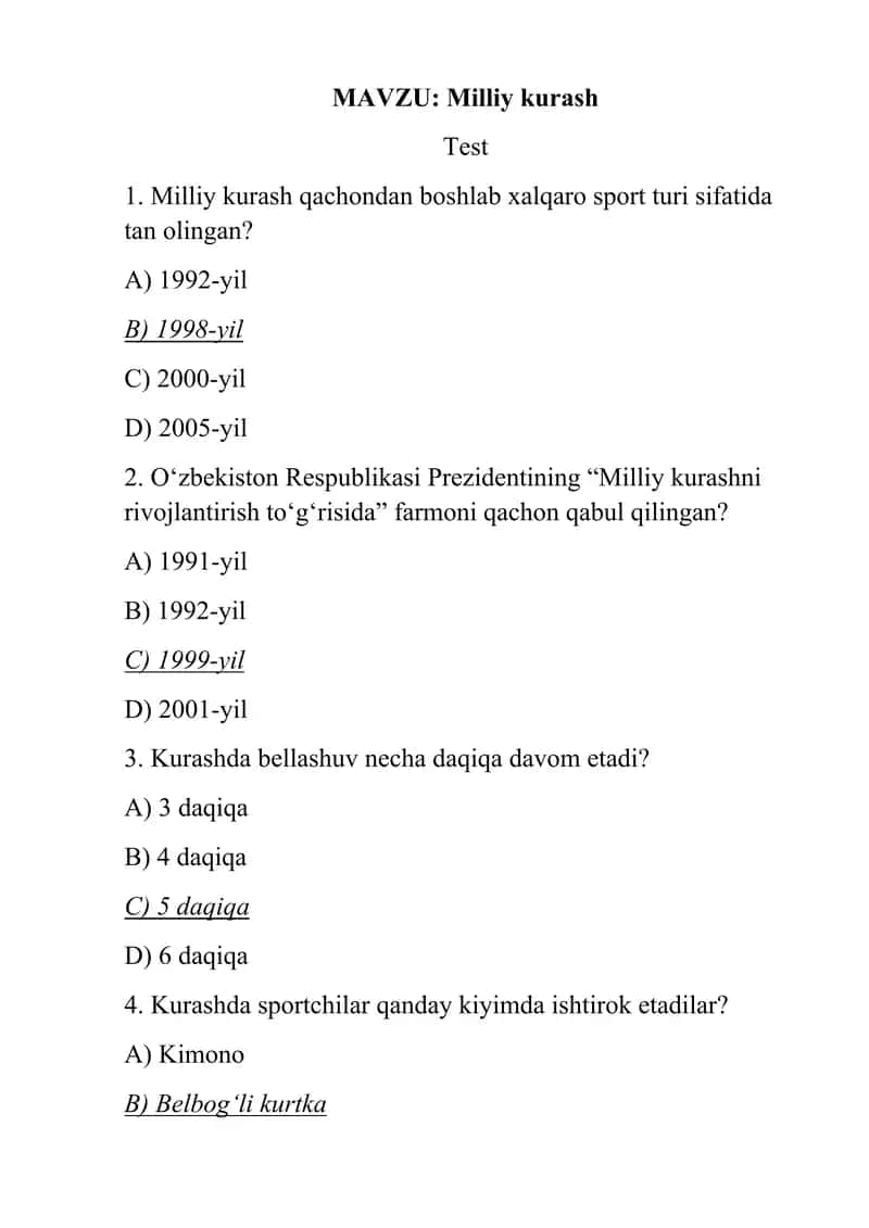 Milliy kurash 1