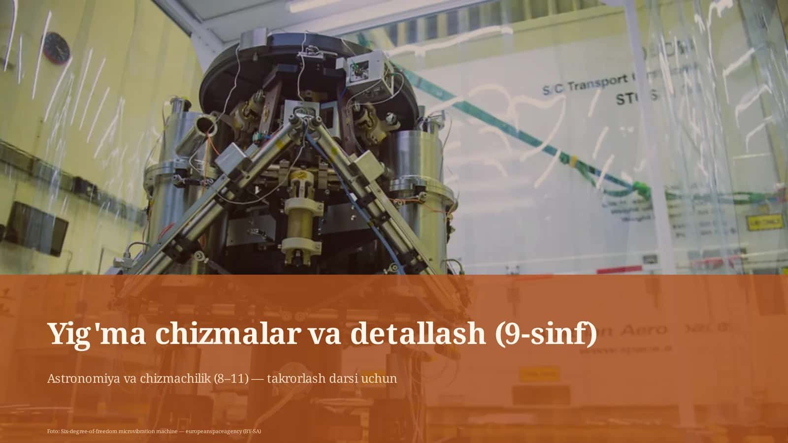 Yig'ma chizmalar va detallash (9-sinf) 1