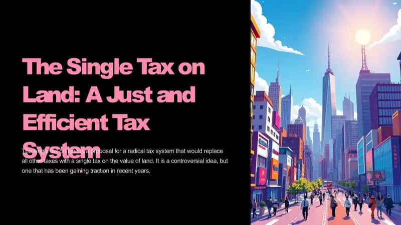 The Single Tax on Land 1