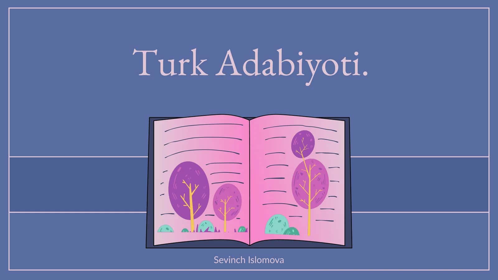 Turk Adabiyoti. 1