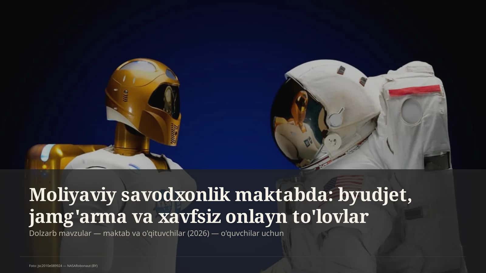 Moliyaviy savodxonlik maktabda 1