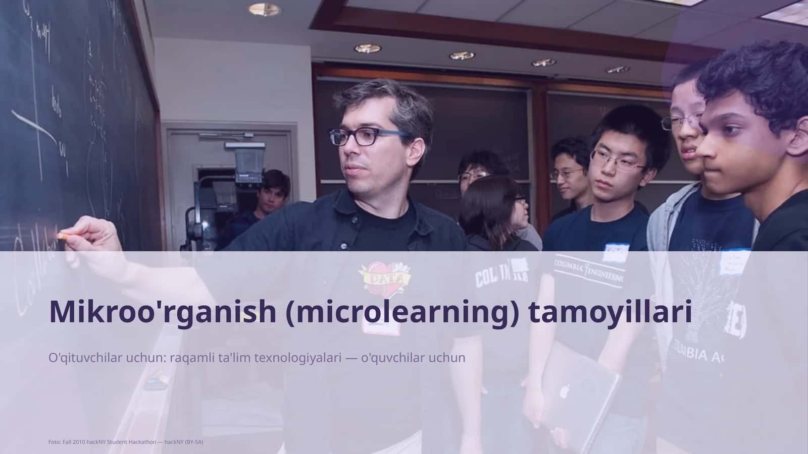 Mikroo'rganish (microlearning) tamoyillari 1