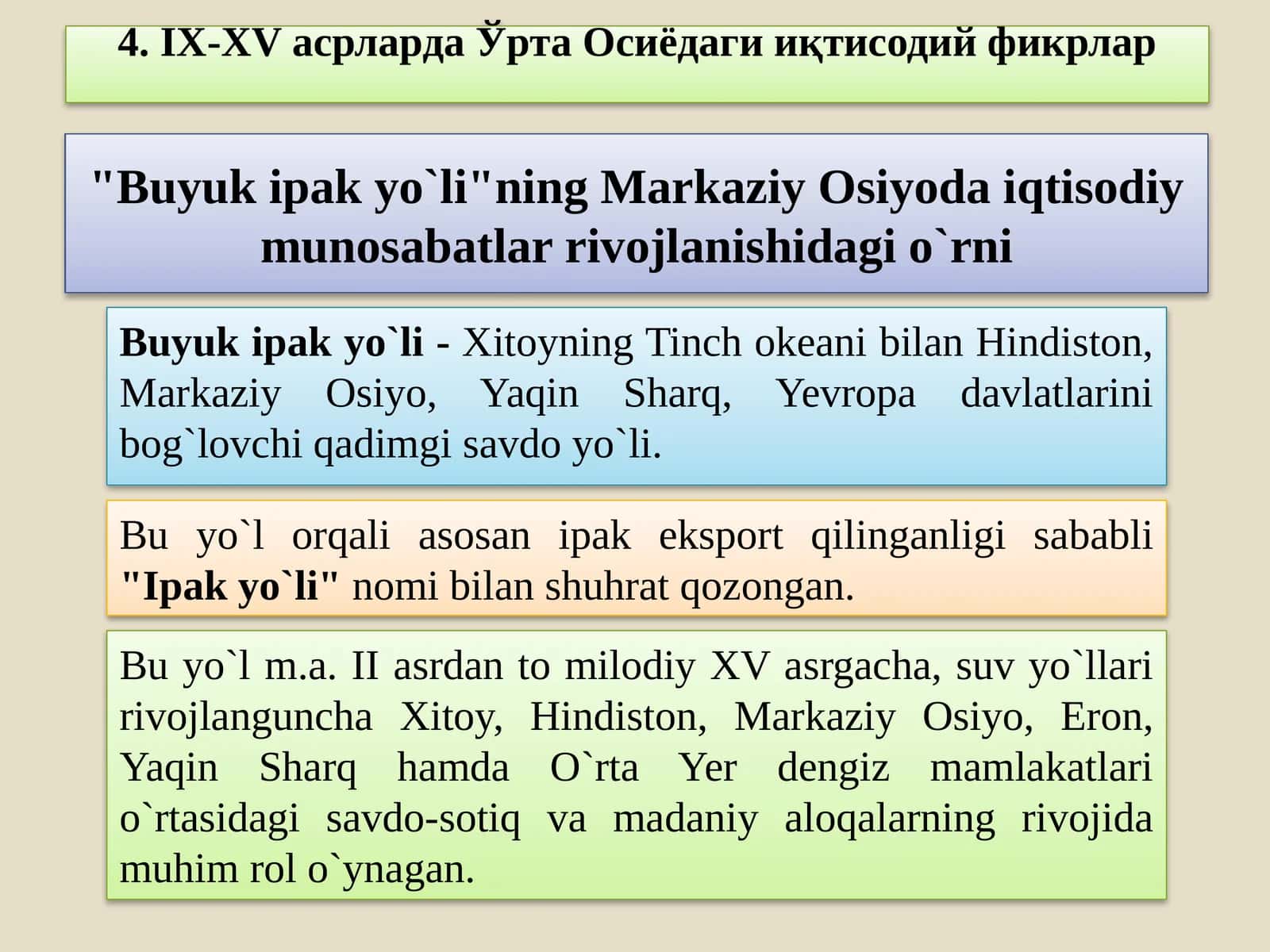 Buyuk ipak yo`li 1