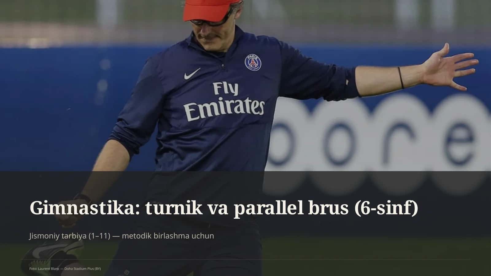 Gimnastika: turnik va parallel brus (6-sinf) 1