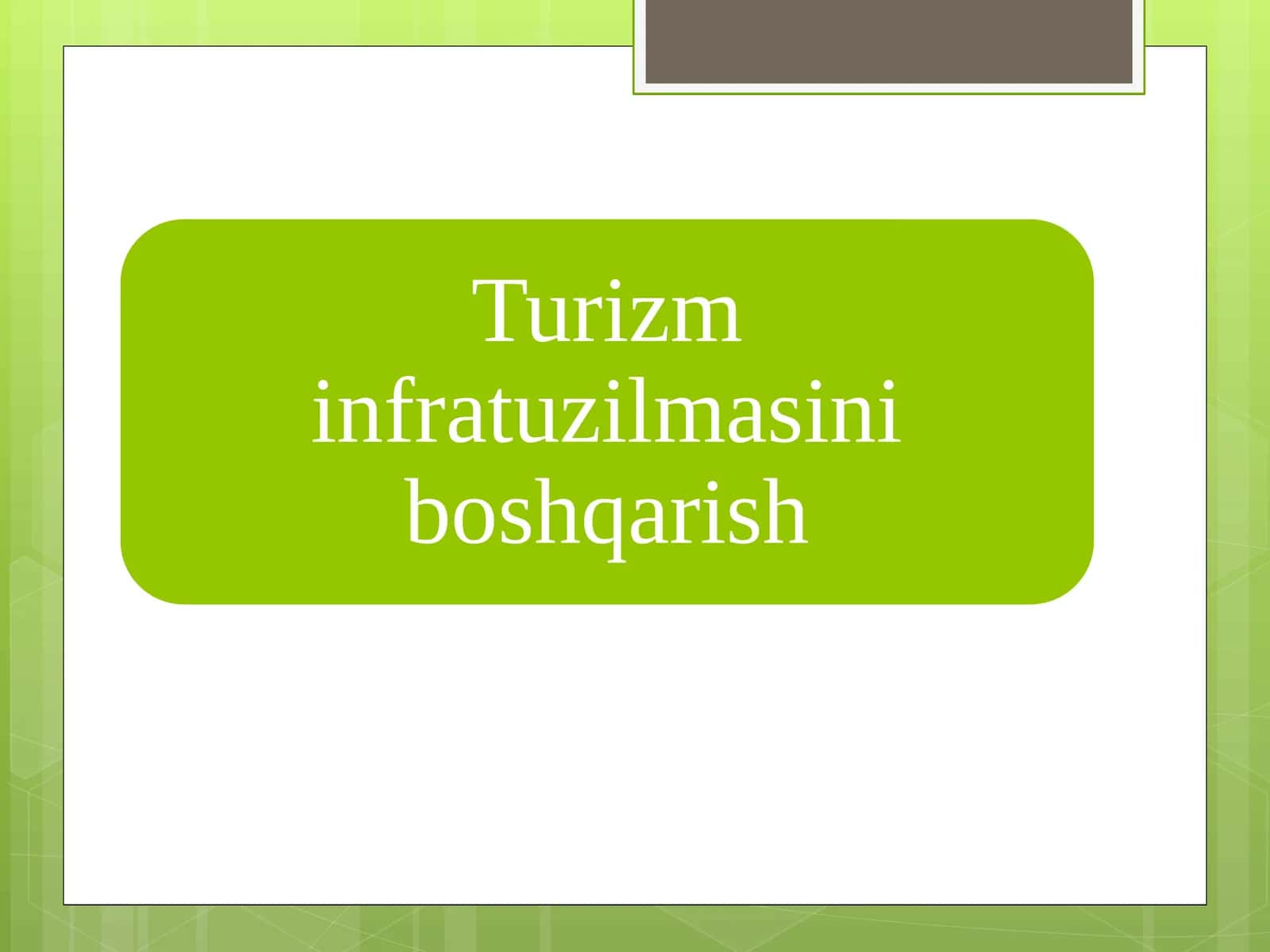 Menejment nima? 1